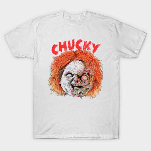 Chucky T-Shirt by DesecrateART